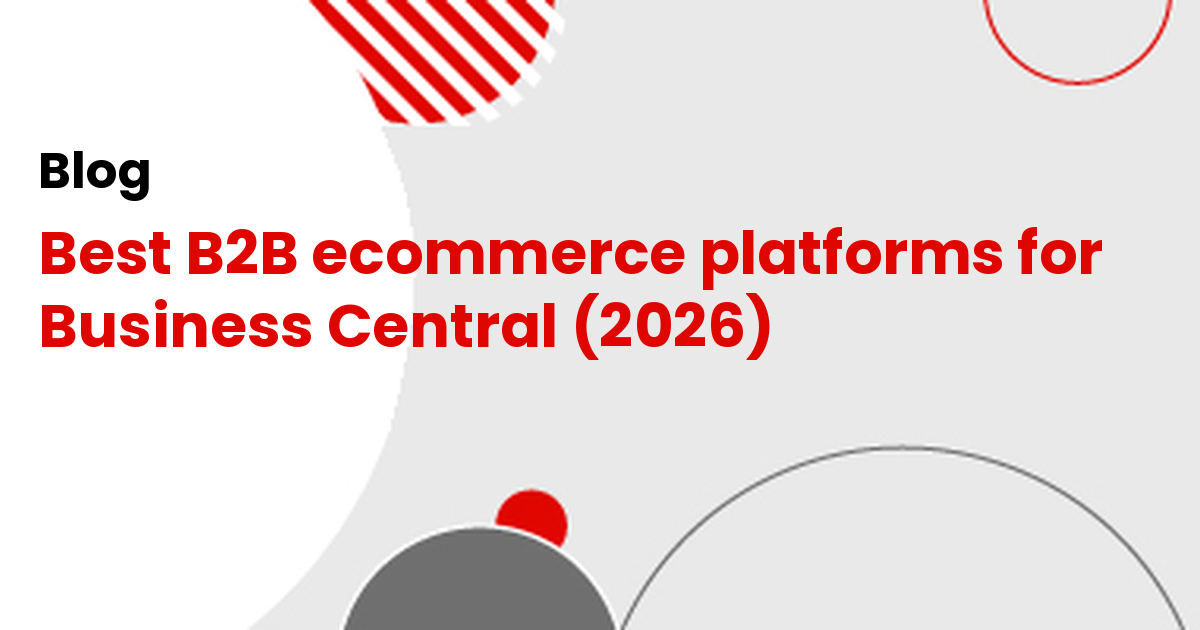 Best B2B ecommerce platforms for Business Central (2026) | K-ecommerce
