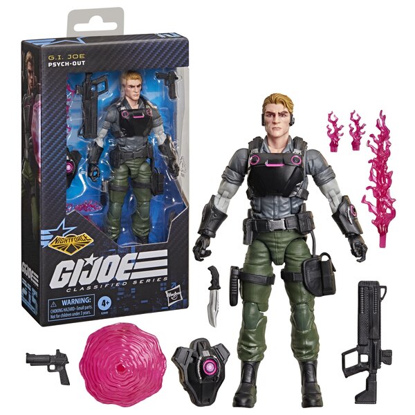Hasbro G. I. Joe Classified Series Night Force Psych-Out Available Again On Walmart