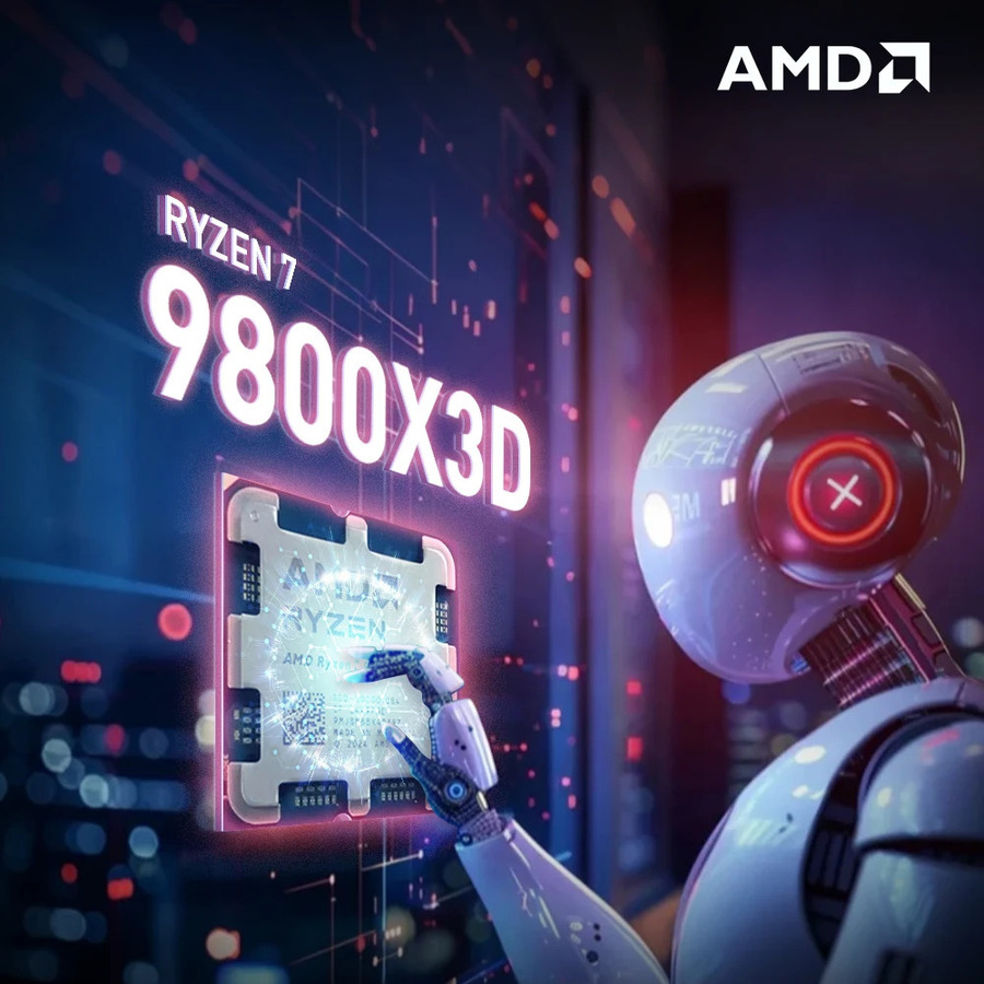 AMD Ryzen 7 9800X3D CPU US$337. 02 (~A$478. 04) Delivered @ AuroraSilicon Store AliExpress