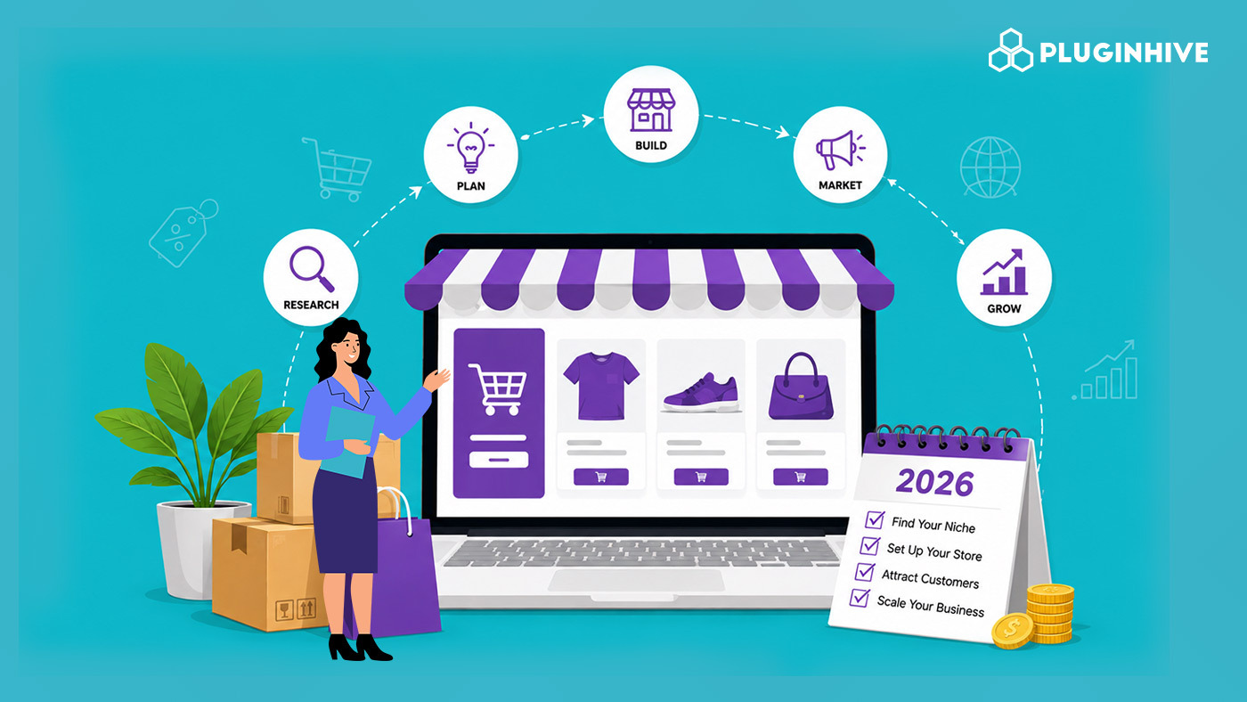 How to Start an eCommerce Business in 2026 - PluginHive
