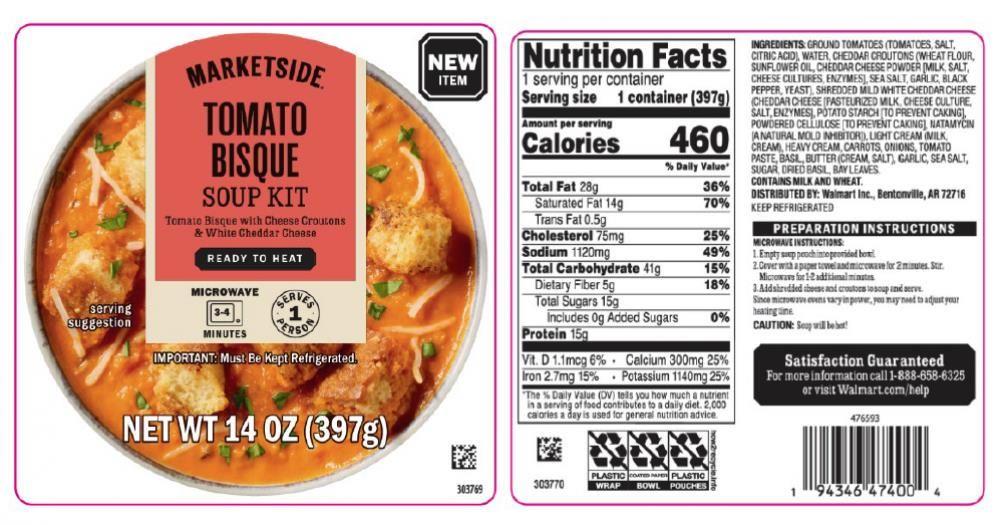 Walmart soup kit recalled in 29 states over Listeria fears