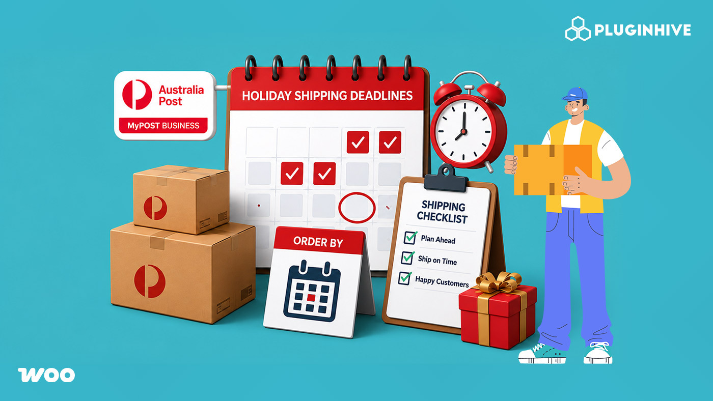 Australia Post Holiday Shipping Deadlines for WooCommerce