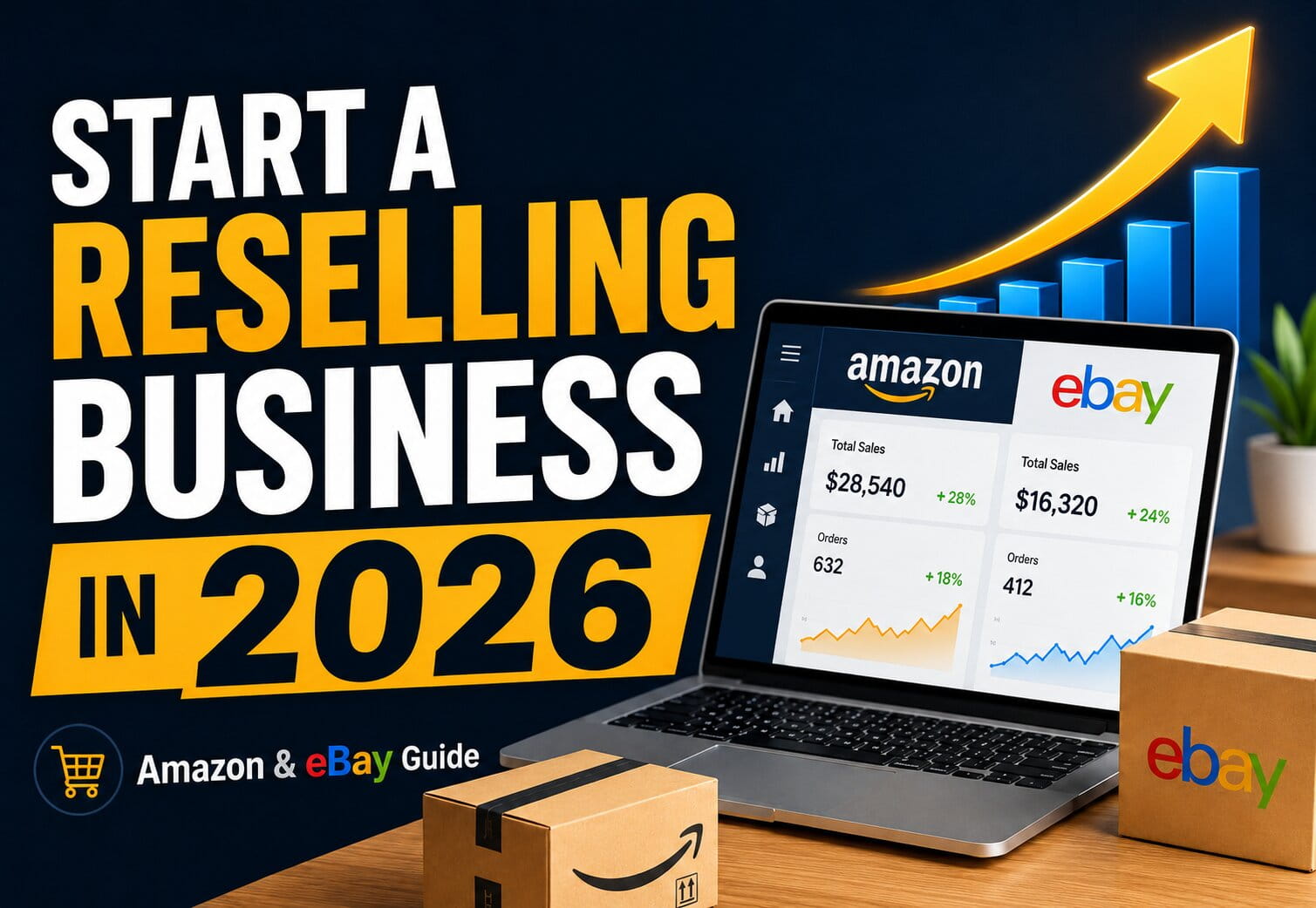 How to Start Reselling in 2026: Amazon & eBay Guide