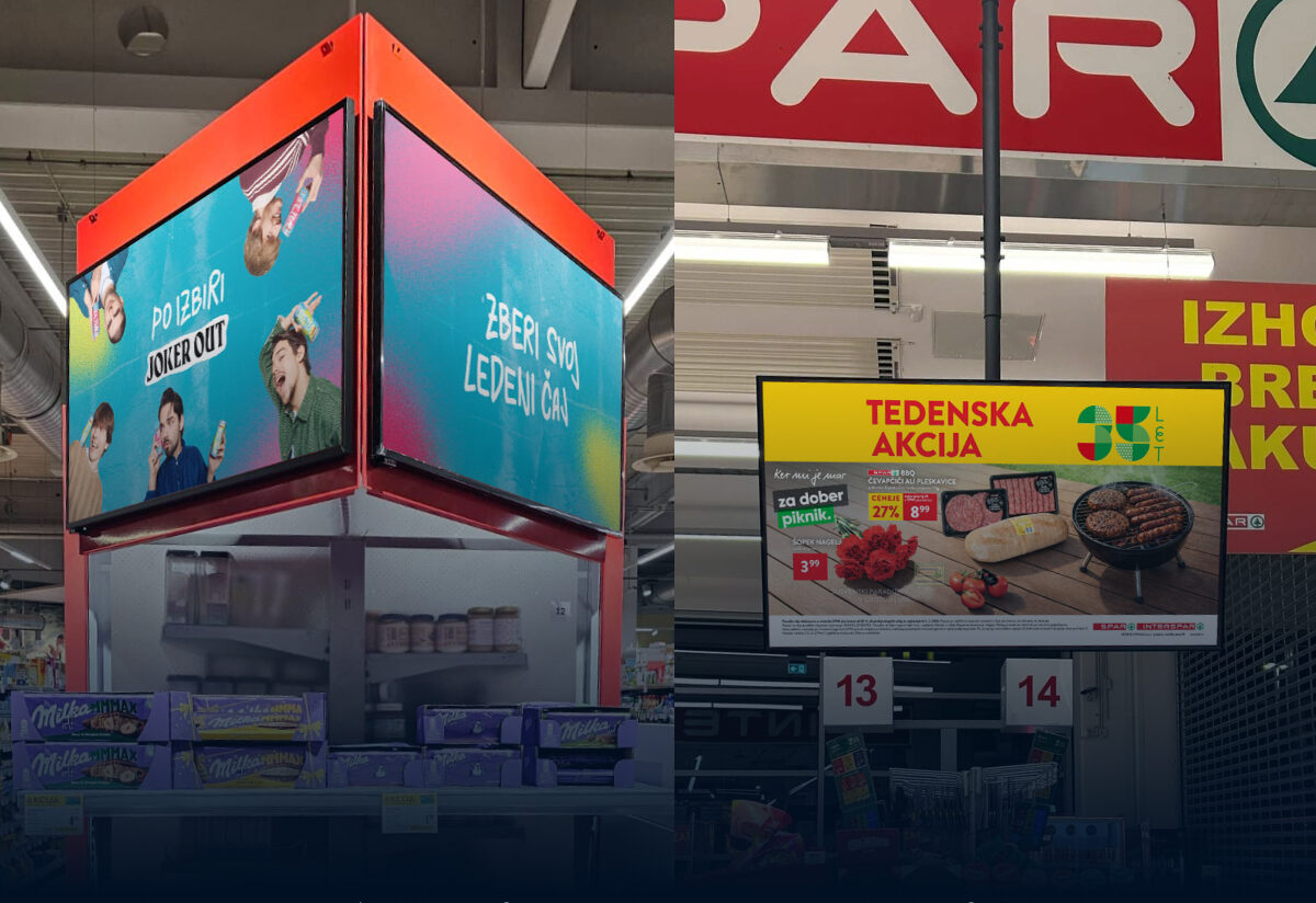ZetaDisplay to roll out hundreds of retail media displays for SPAR - Installation