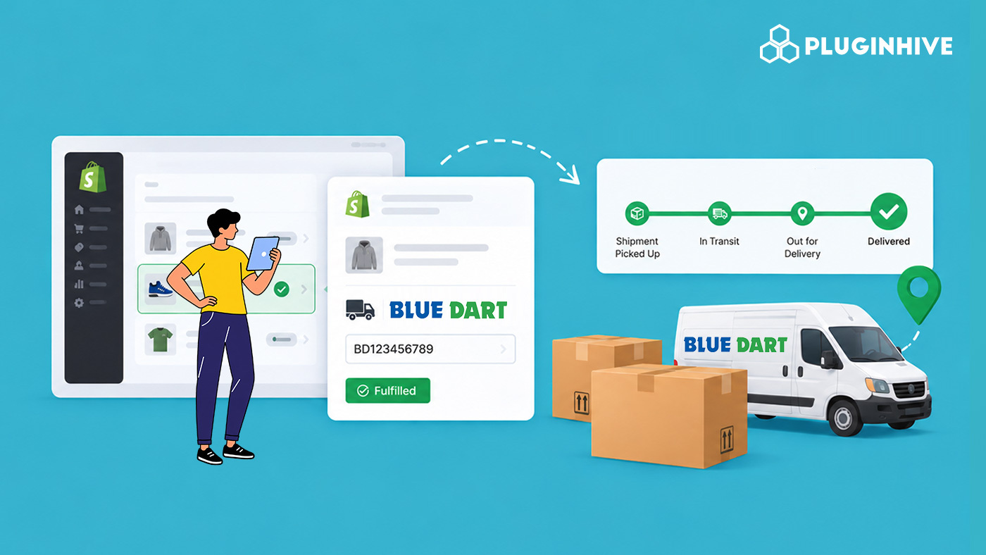 How to Add BlueDart Tracking to Shopify Orders