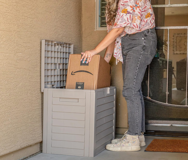 35 Gallon Outdoor Deck Box just $27. XX on Amazon!