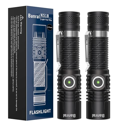 2 Pack Of Rechargeable Mini LED Flashlights For $9. 79 From Amazon