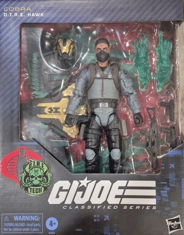 G. I. Joe Classified Walmart Exclusive D. I. R. E. Hawk Figure Available Online