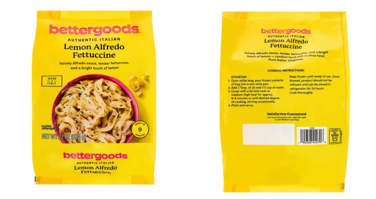Pasta recall expanded to include all lots sold at Walmart stores - Dining and Cooking