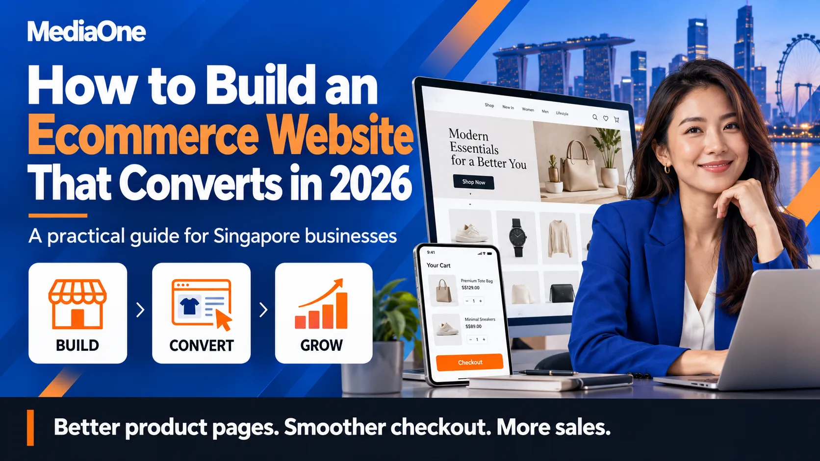How To Build An Ecommerce Website That Converts In 2026 - MediaOne