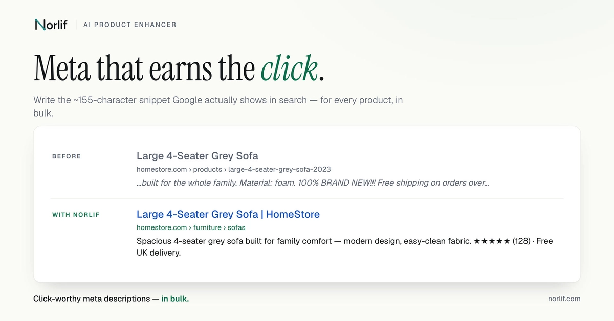 How to Write Shopify Meta Descriptions in Bulk with AI