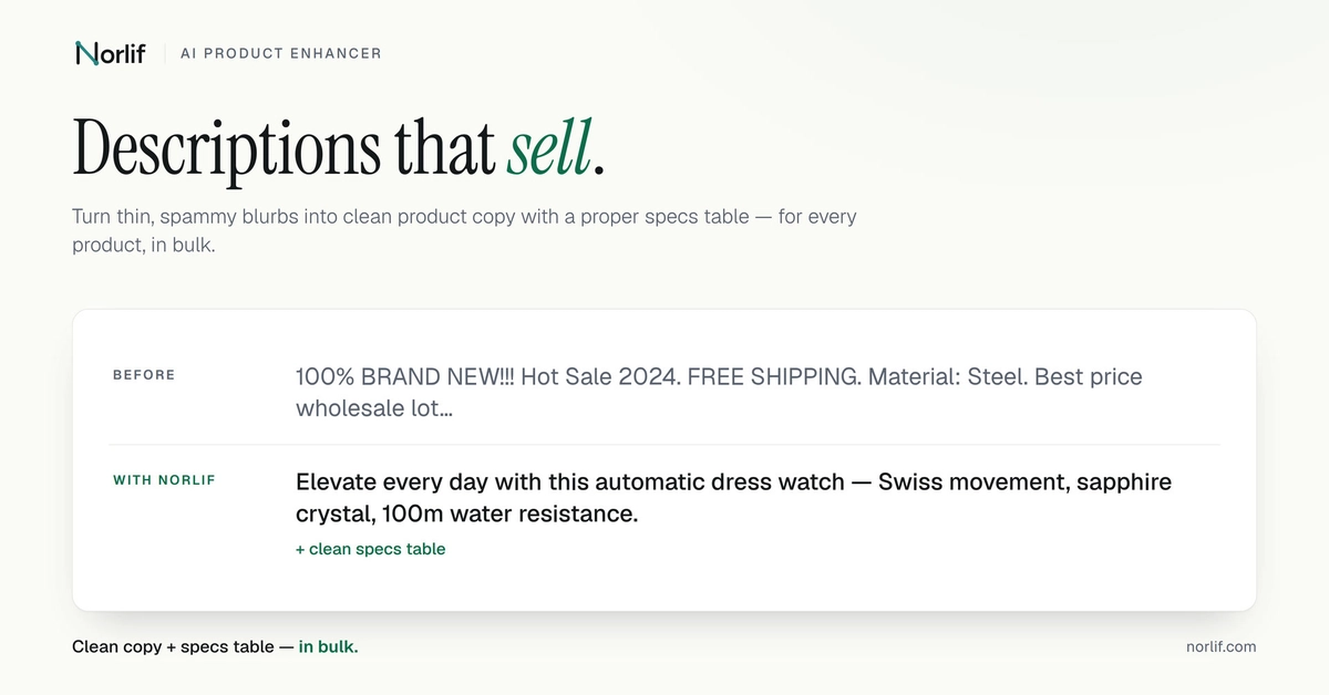 How to Write Shopify Product Descriptions in Bulk with AI