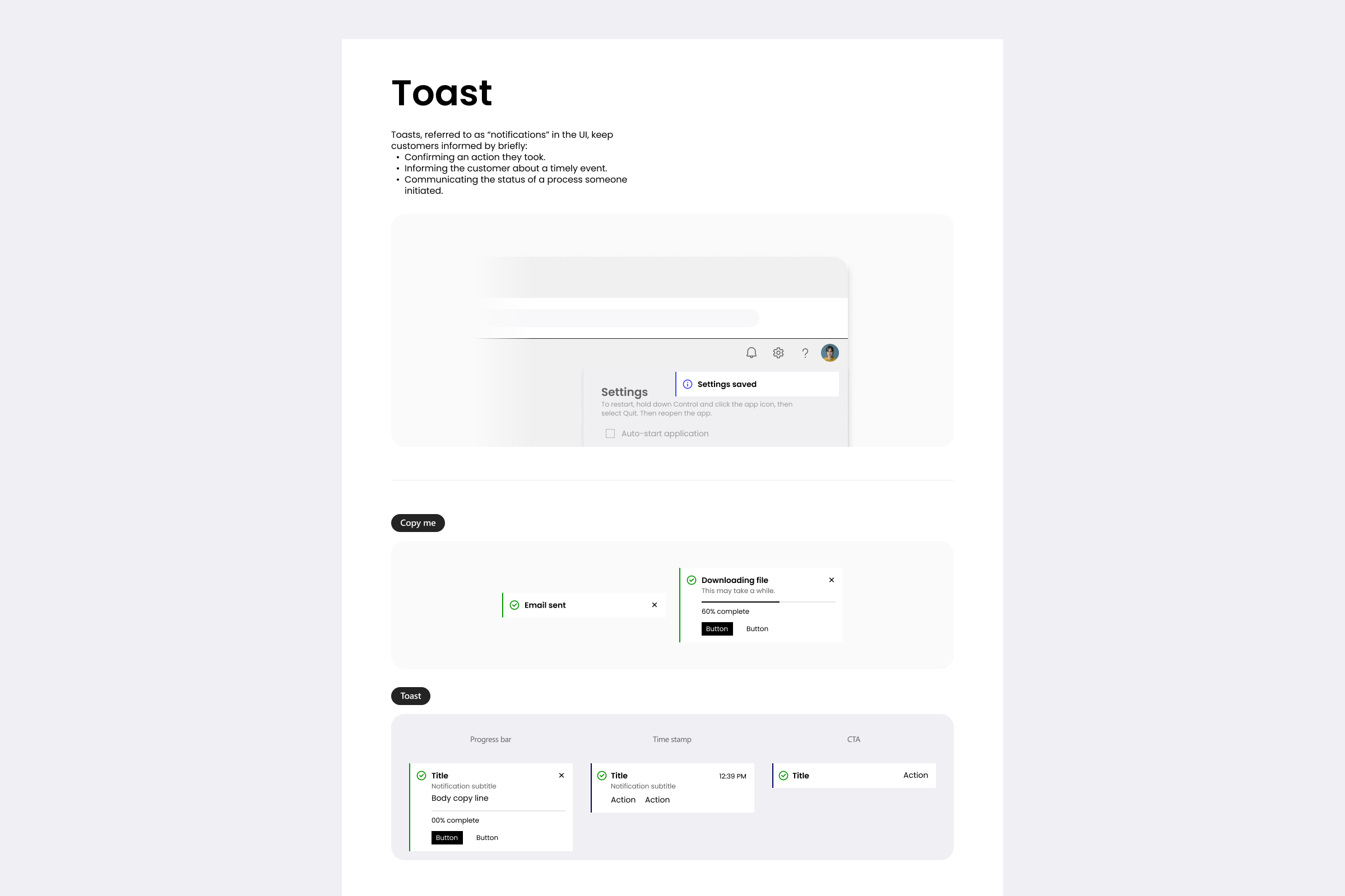Building the system 10 of 10: first product screens assembled from the stable design system