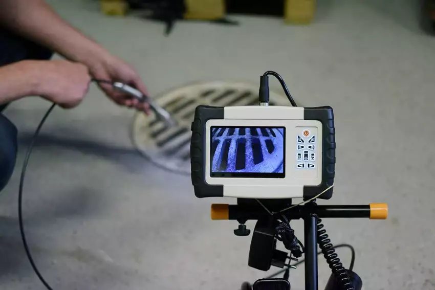 Inspection par caméra des conduits de ventilation