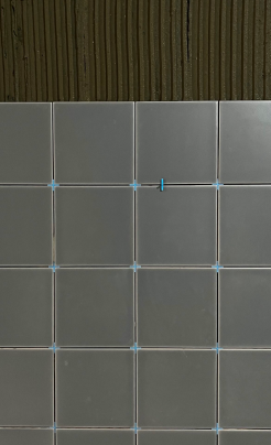 Detalle azulejo gris