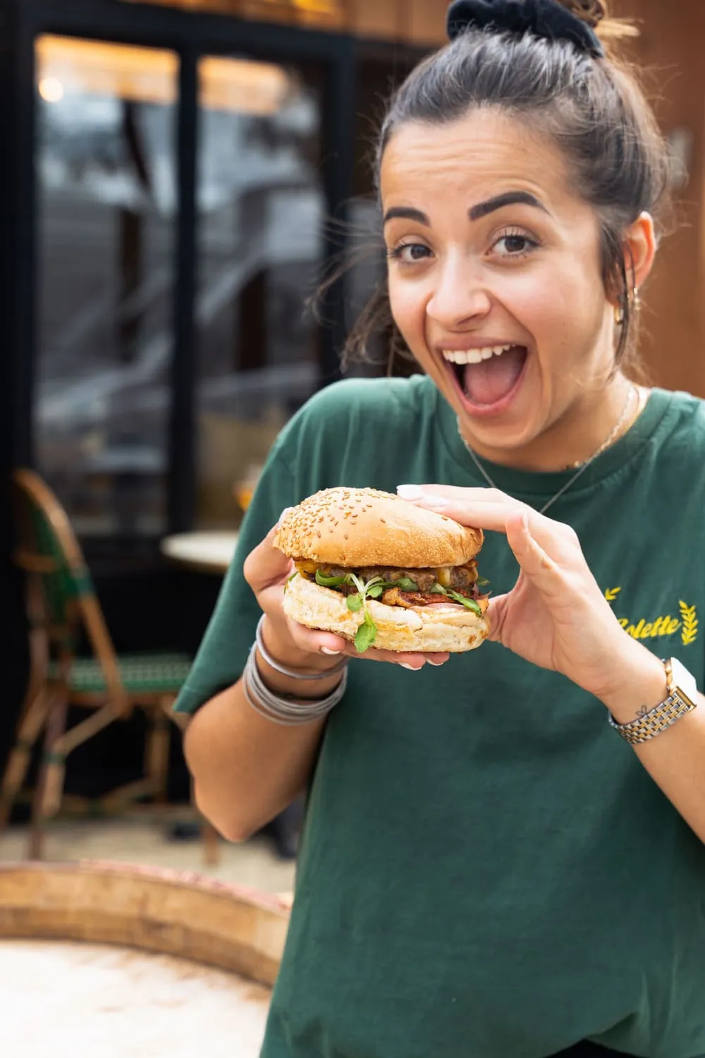 Photo d'une manager d'un restaurant Les Burgers de Colette