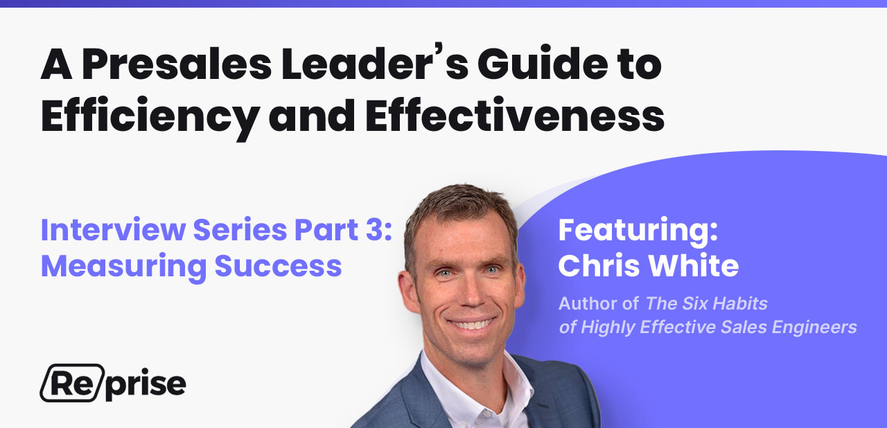 Presales Leader’s Guide Pt.3: Measuring Success