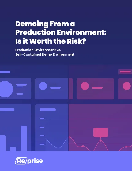 Demoing From a Production Environment: Is it Worth the Risk?