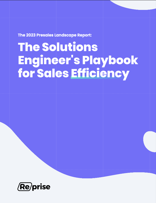 2023 Presales Report: SEs & Sales Efficiency