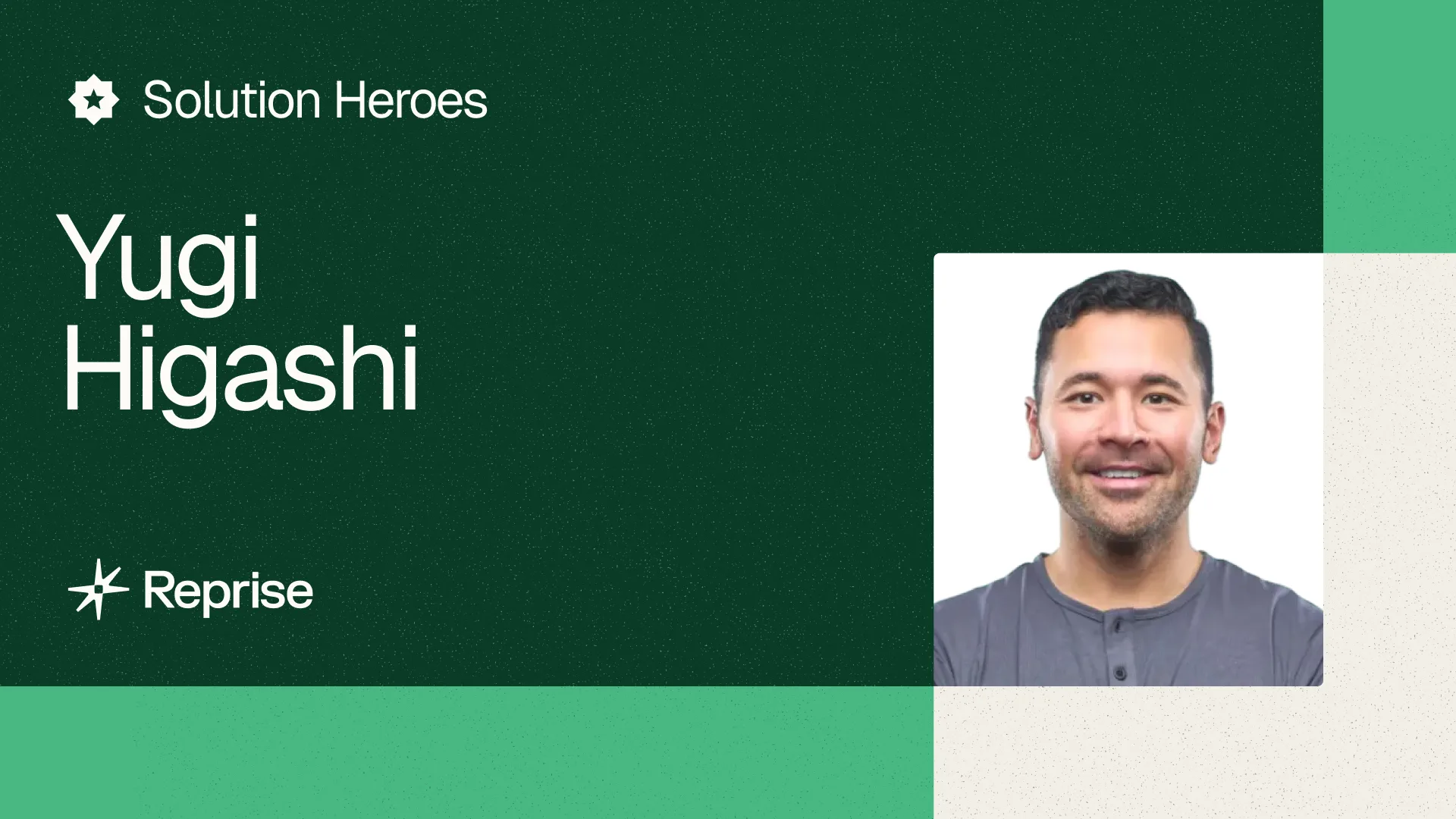 Solution Heroes: Episode 7 – Yuji Higashi