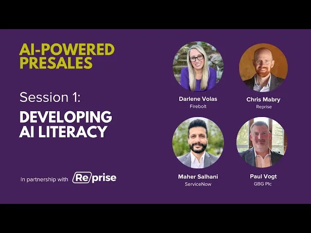 PSC AI Powered Presales Virtual Summit - Developing AI Literacy