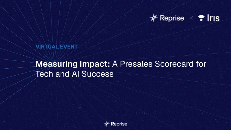 Measuring Impact: A Presales Scorecard for Tech and AI Success