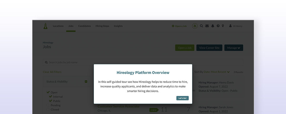 Hireology demo