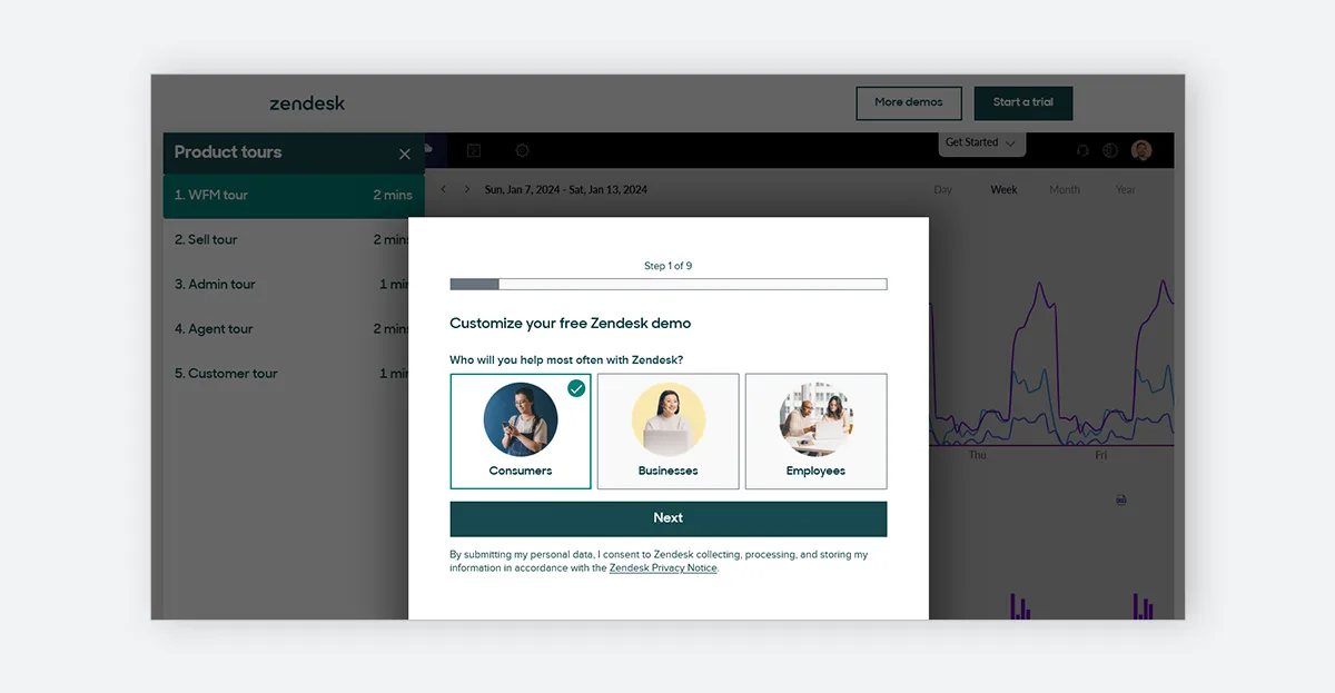 Zendesk demo