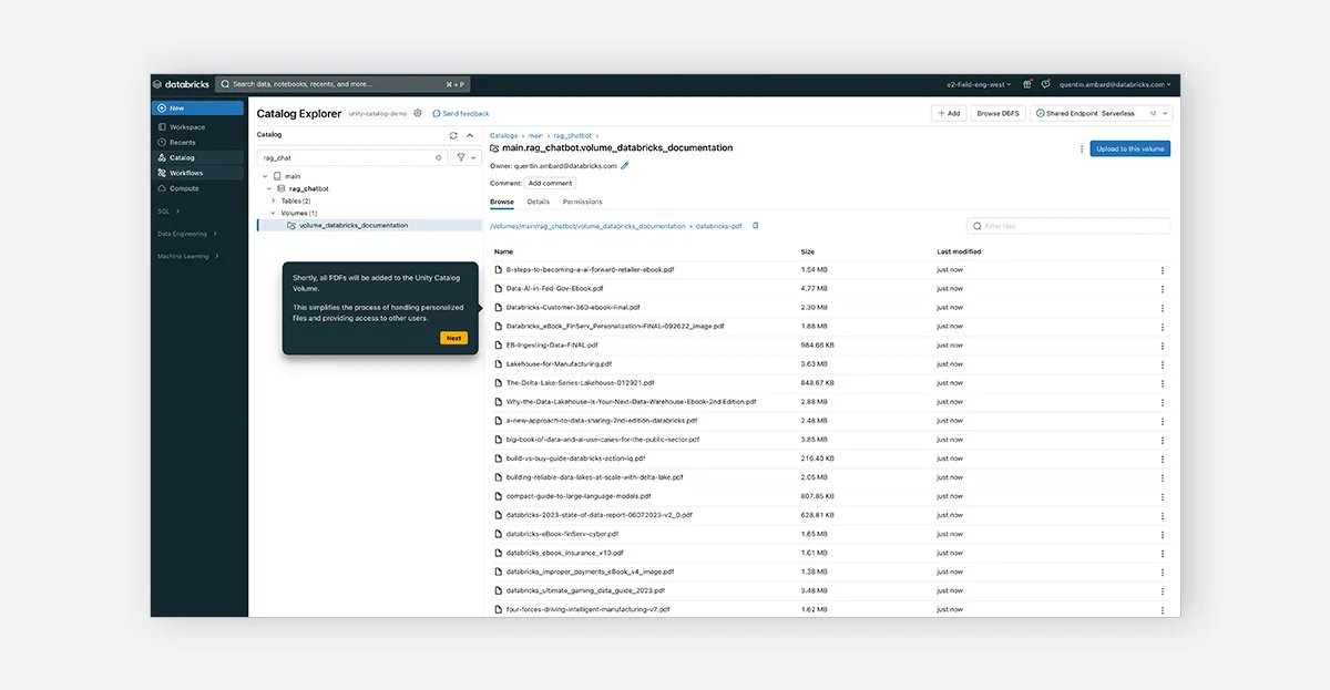 Databricks demo