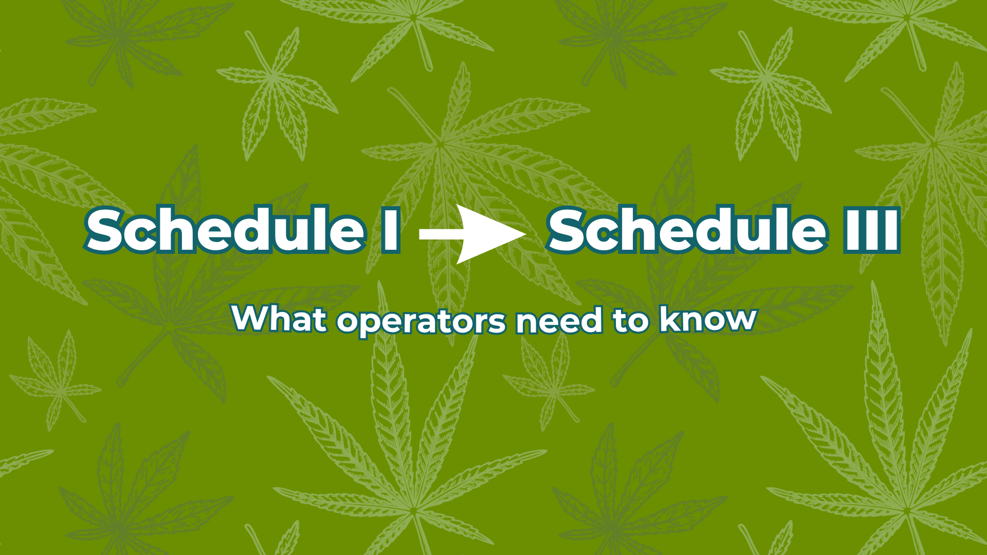 Cannabis Rescheduling in 2026: What Operators Need to Know