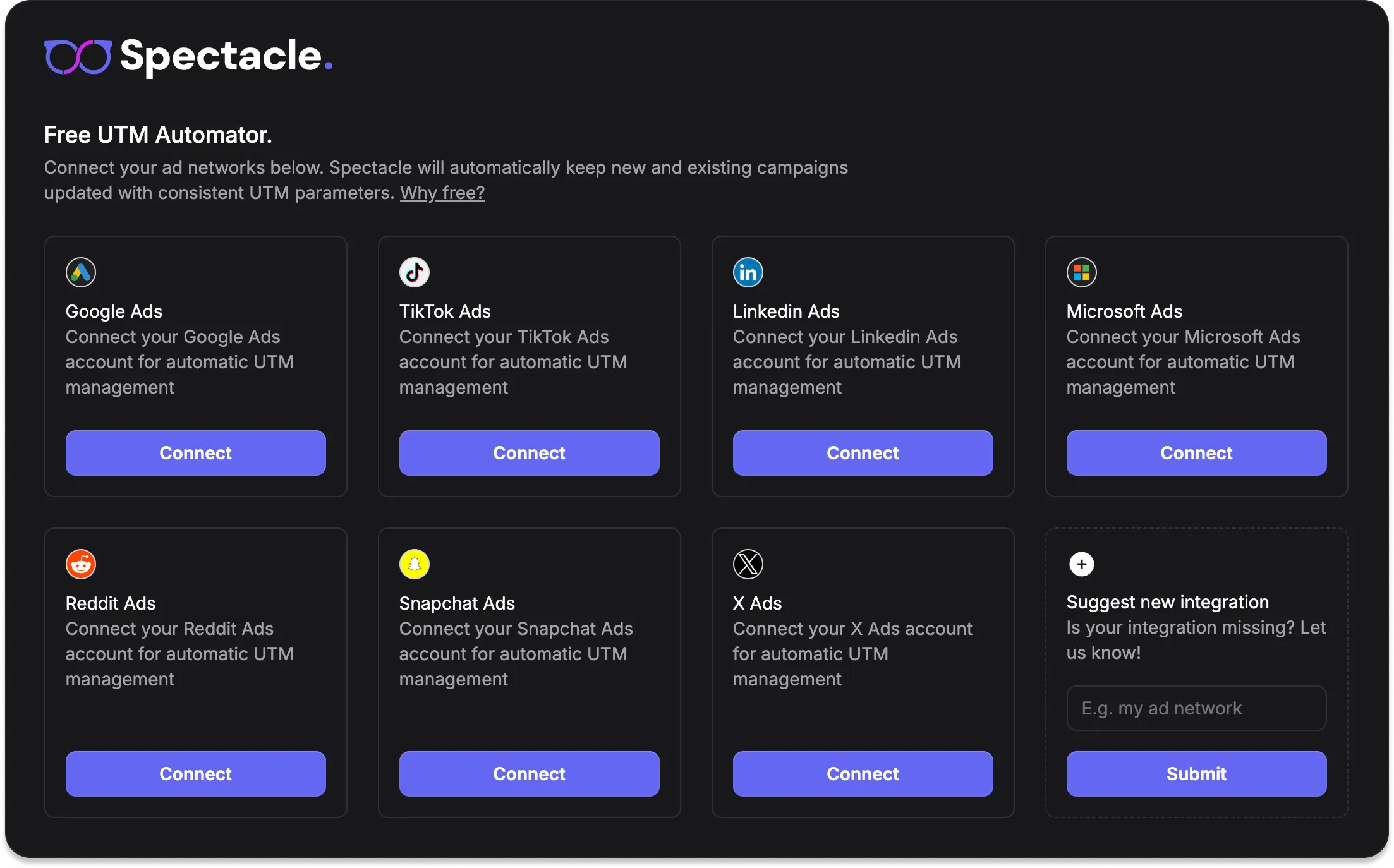 UTM Scout campaign overview