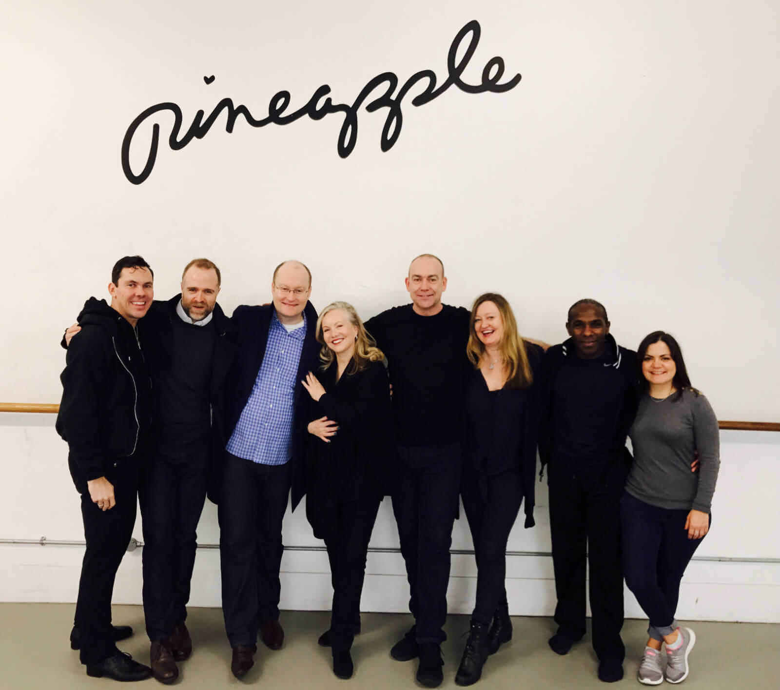 Young Frankenstein (West End) Rehearsal with Stro and Associates at Pineapple Dance Studios in London.