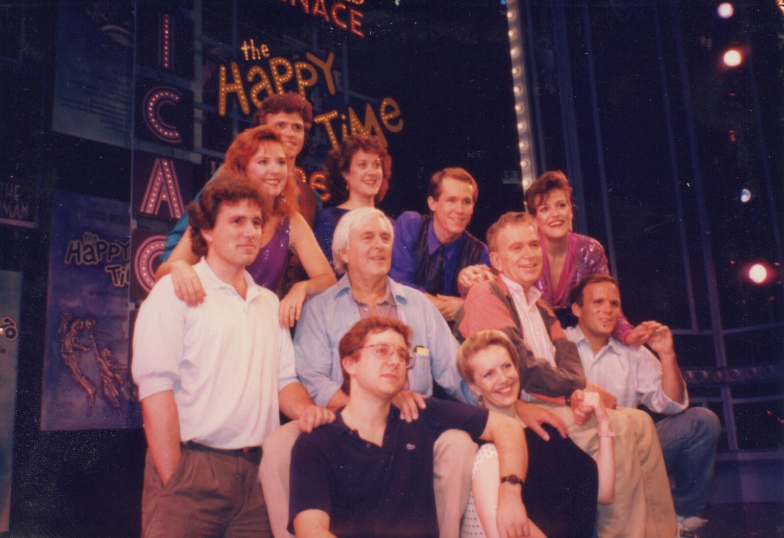 The cast and creatives from the original Whole Theater Company production of And The World Goes ‘Round.