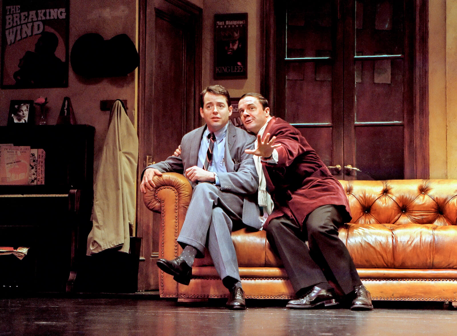Leo Bloom (Matthew Broderick) and Max Bialystock (Nathan Lane) sing "We Can Do It".