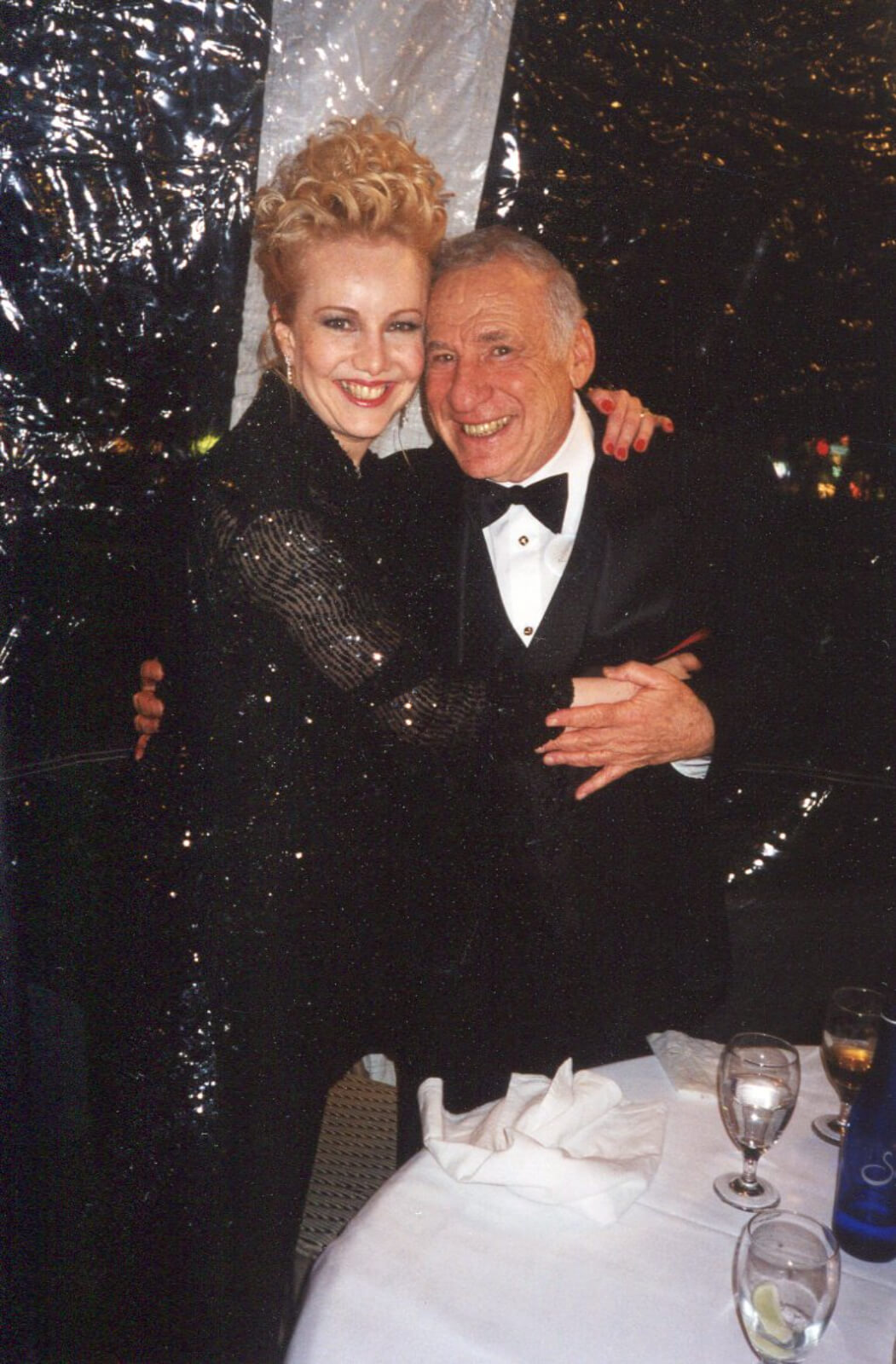 Susan Stroman and Mel Brooks at the Tony Award After-Party