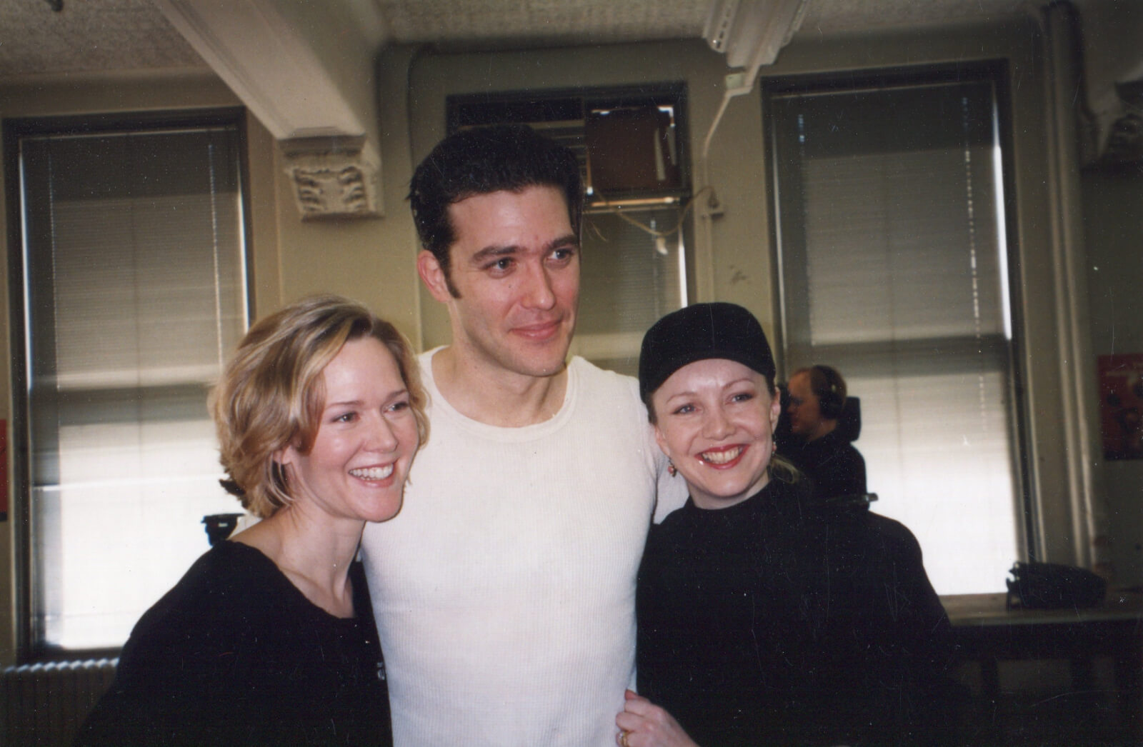 Rebecca Luker, Craig Bierko and Susan Stroman in rehearsal for The Music Man.
