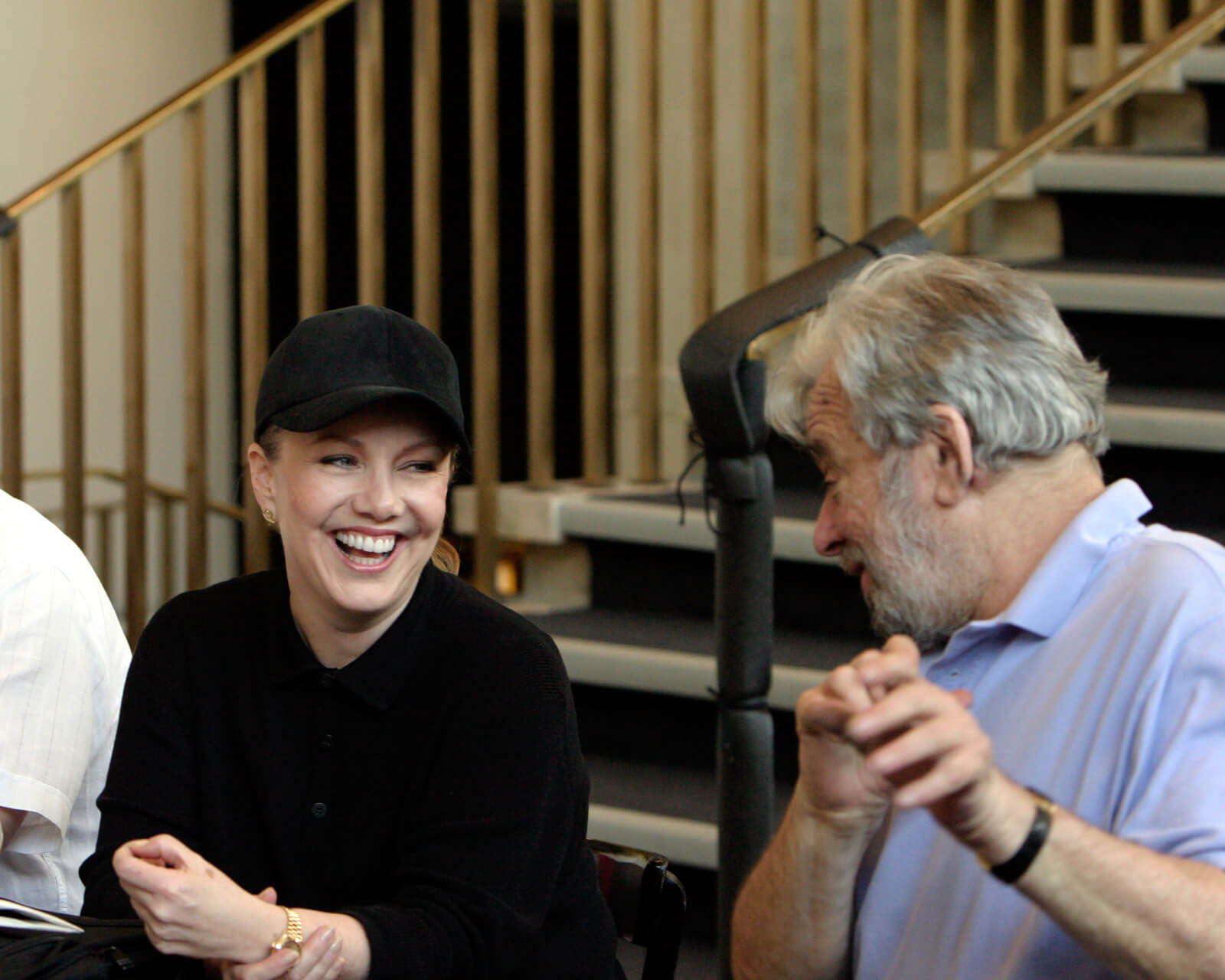 Susan Stroman and Stephen Sondheim