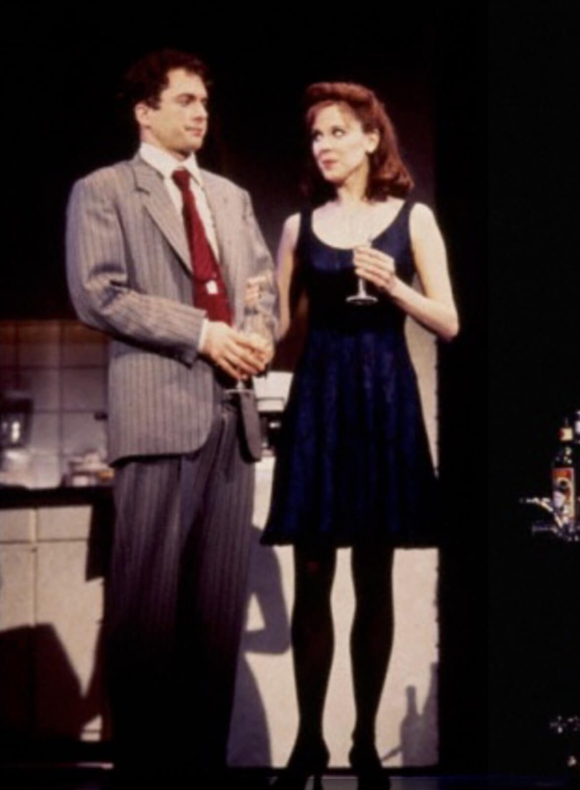 Josh (Daniel H. Jenkins) and Susan (Crista Moore) meet.
