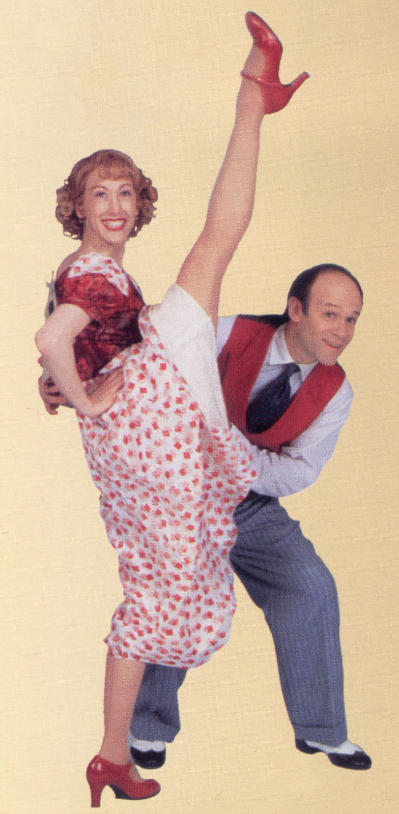 Marathon couple #17 Bette Becker (Valerie Wright) and her brother Buddy Becker (Joel Blum).