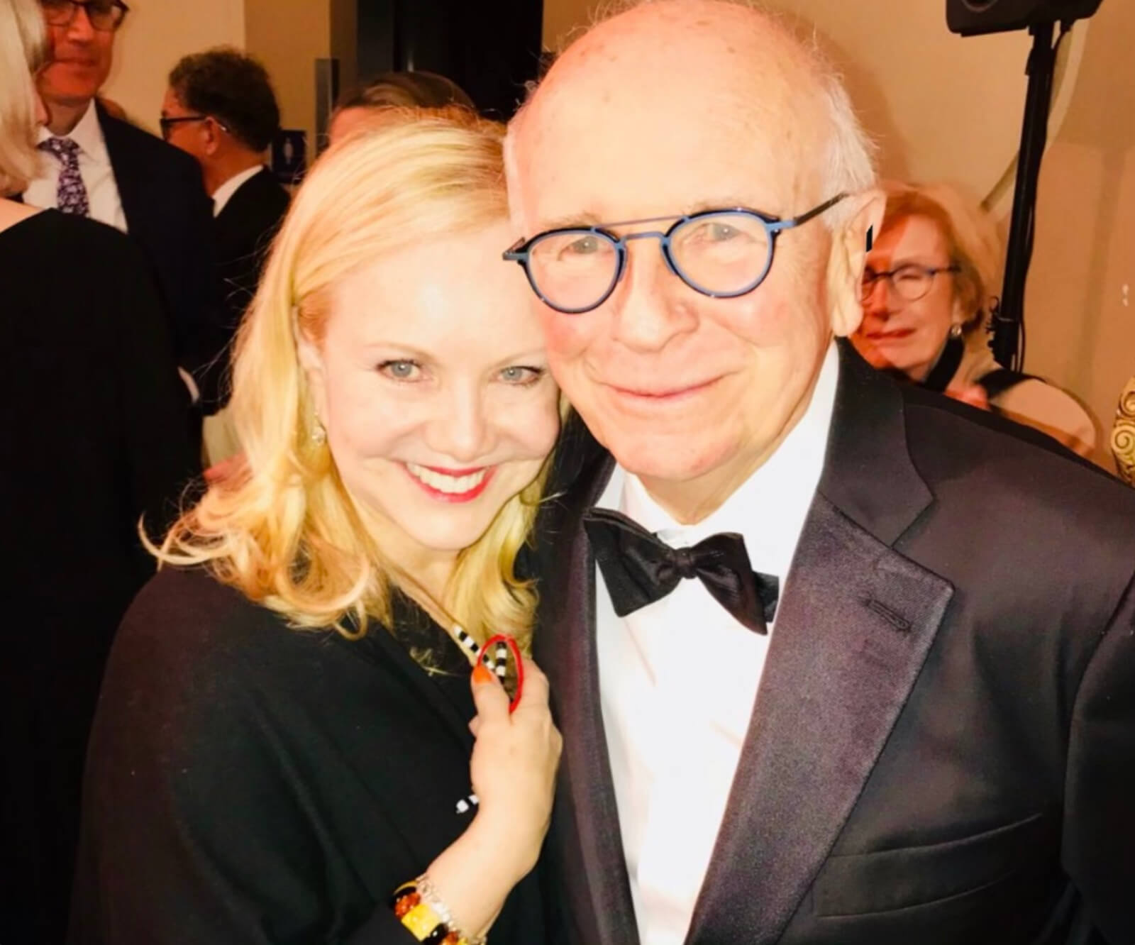 Susan Stroman and playwright Terrence McNally pose for a picture for Dedication or the Stuff of Dreams
