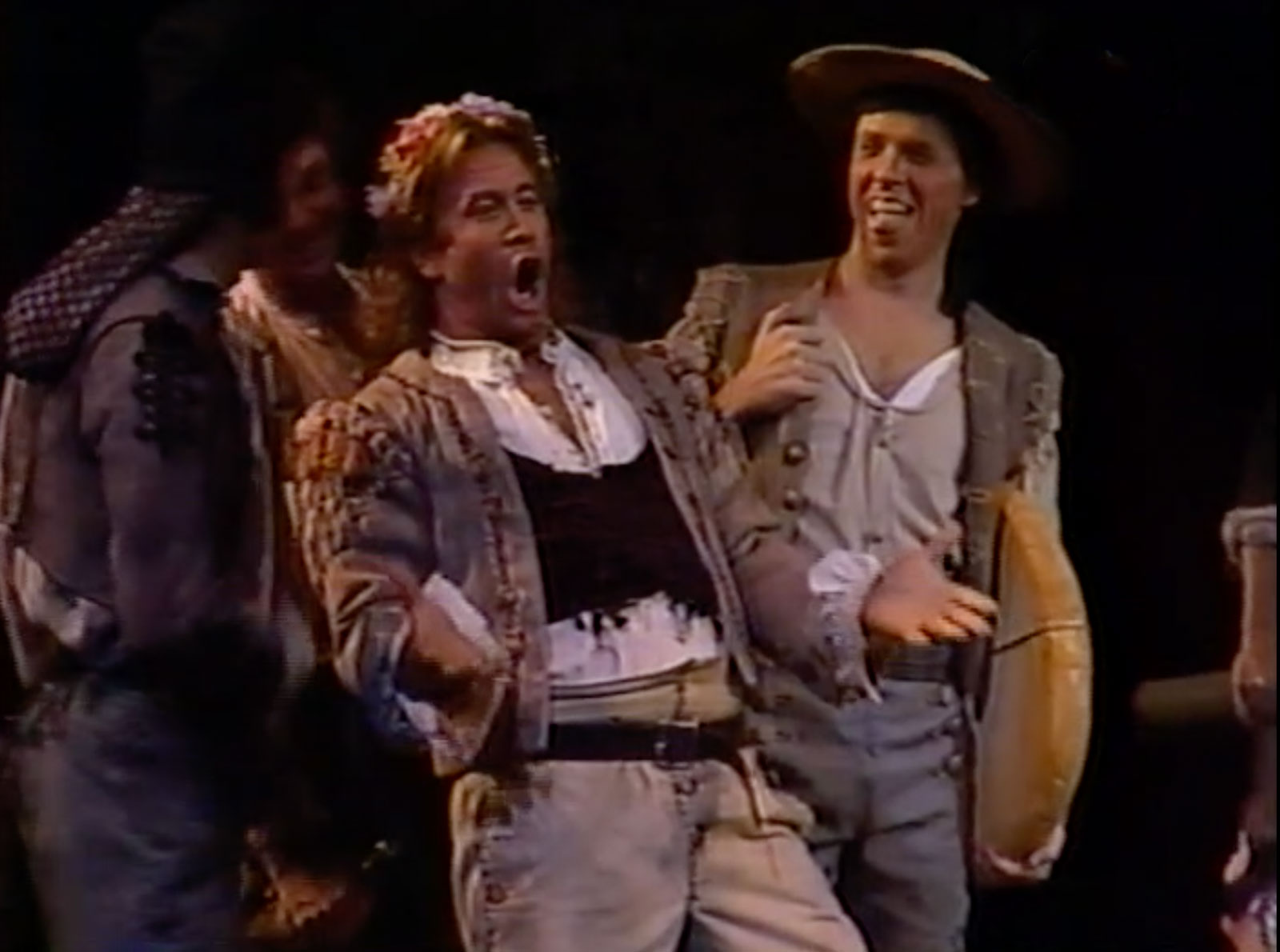 Dean Peterson in the role of Masetto. He is singing about his wedding night in Don Giovanni. 