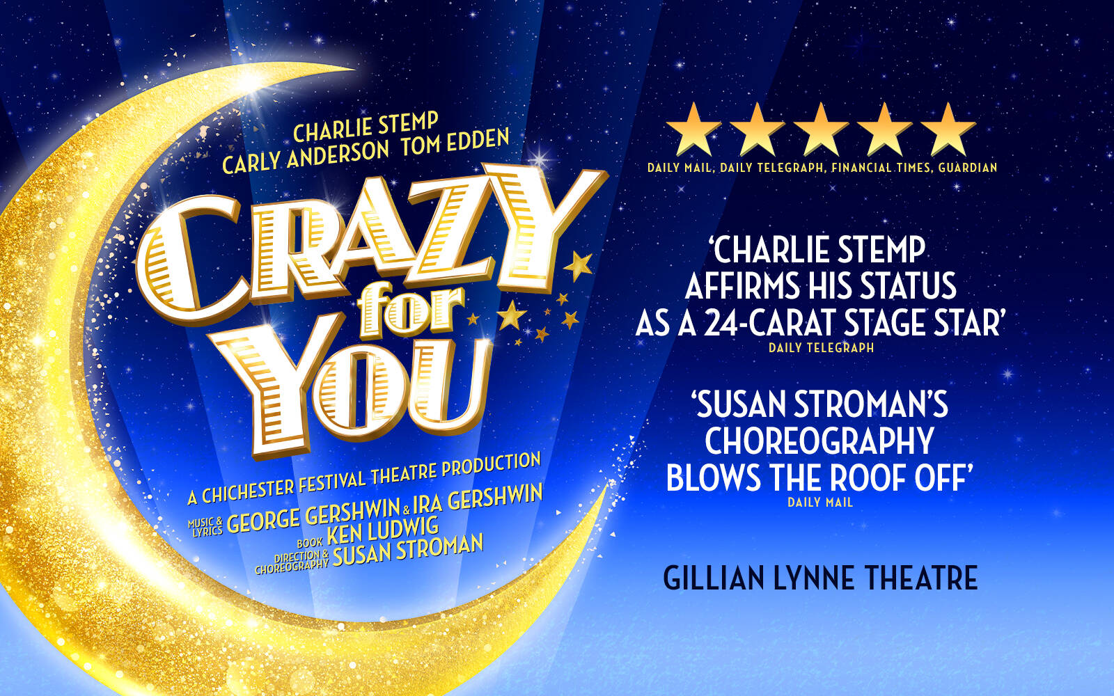 Crazy for You - Gillian Lynne Theatre