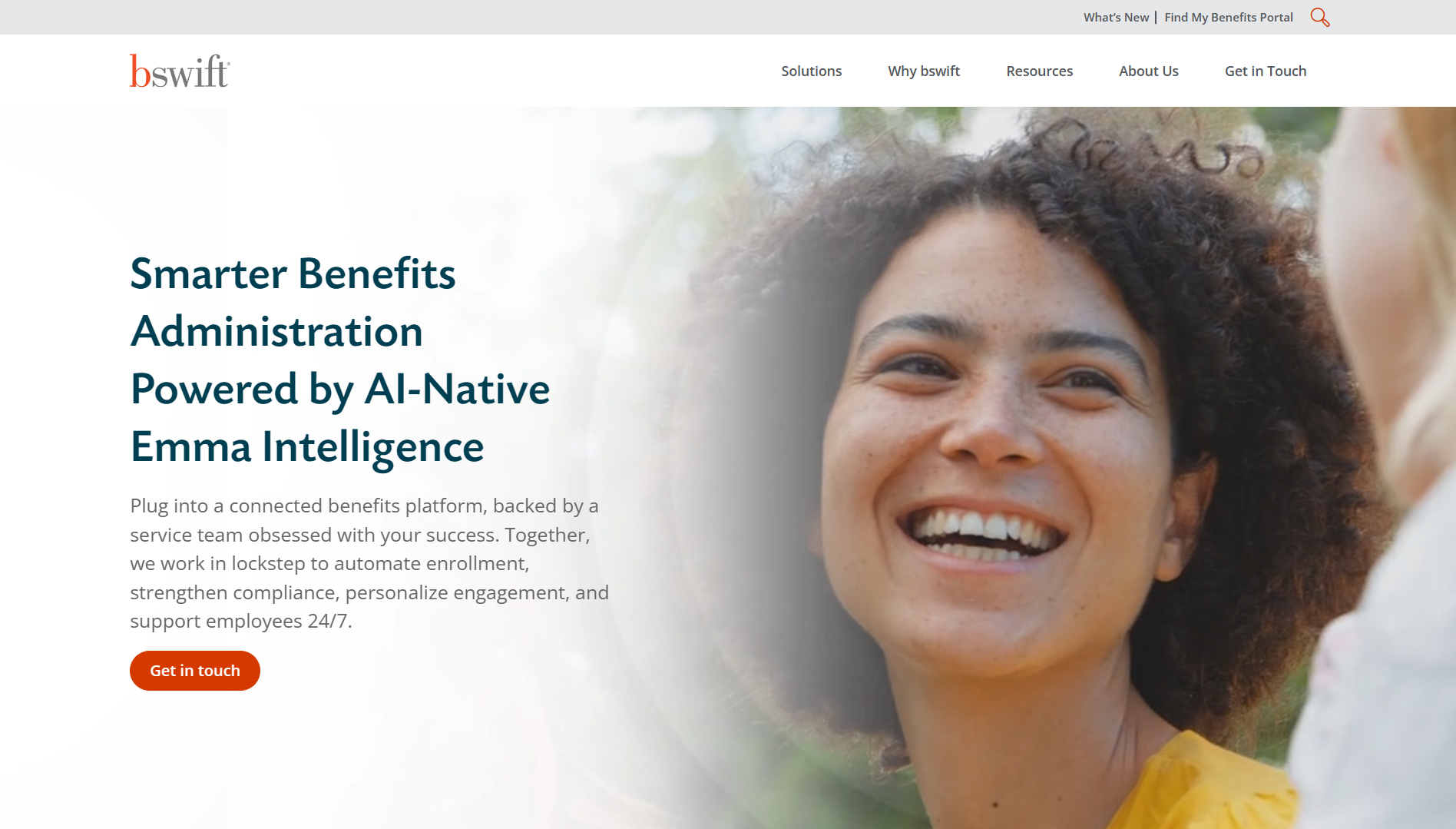 bswift website homepage