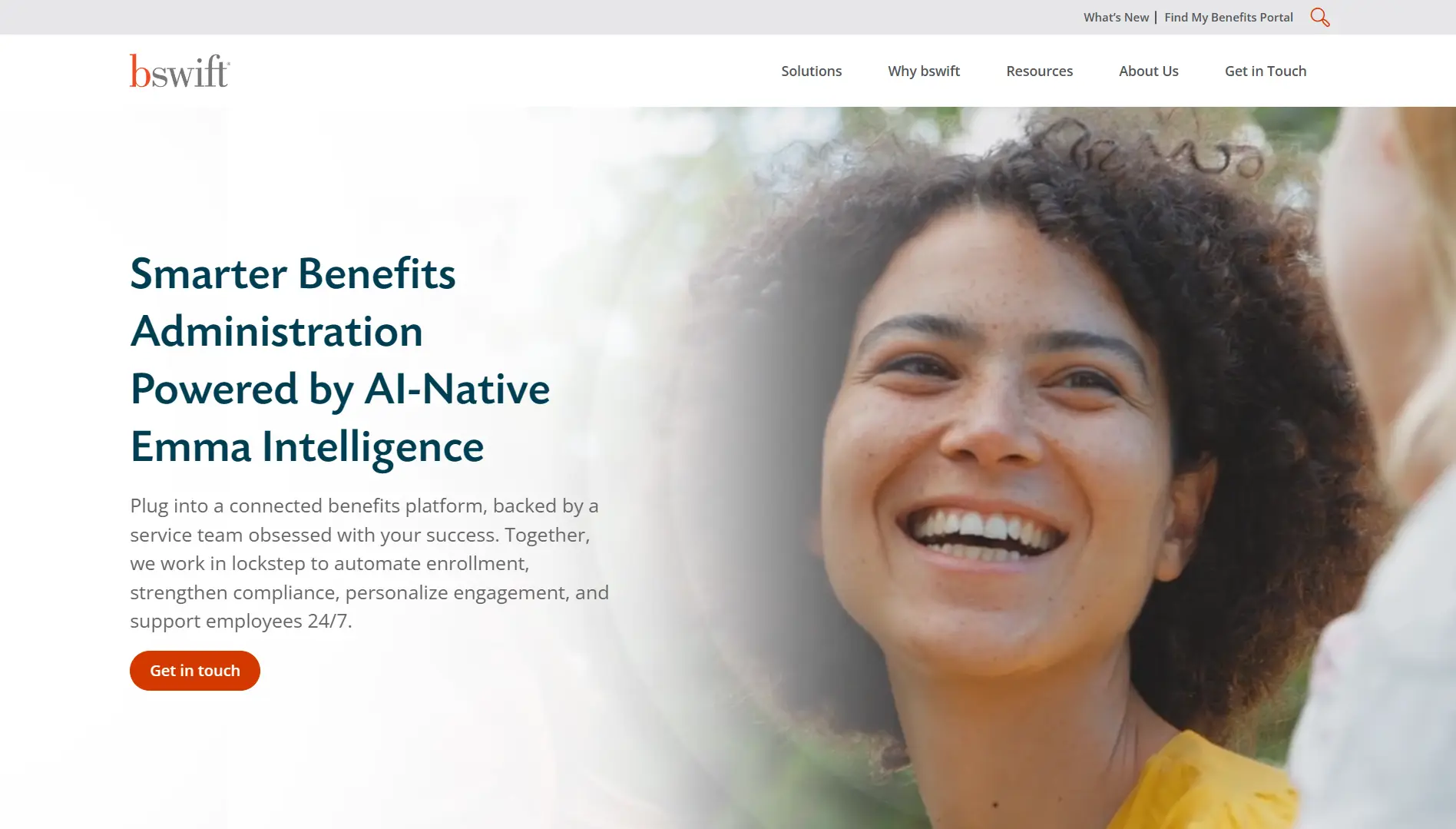 bswift website homepage