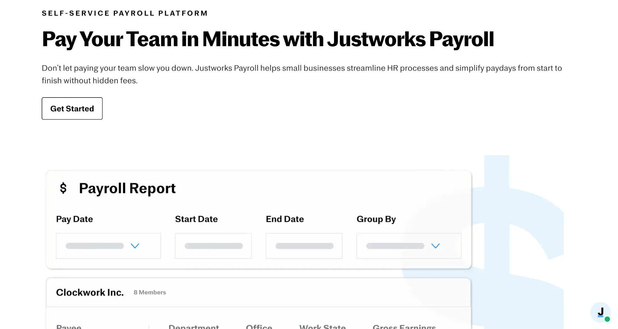 Justworks payroll