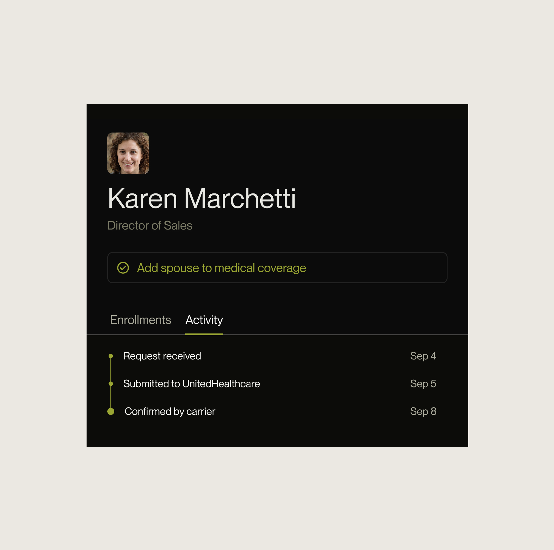 Make a change, track it to done.