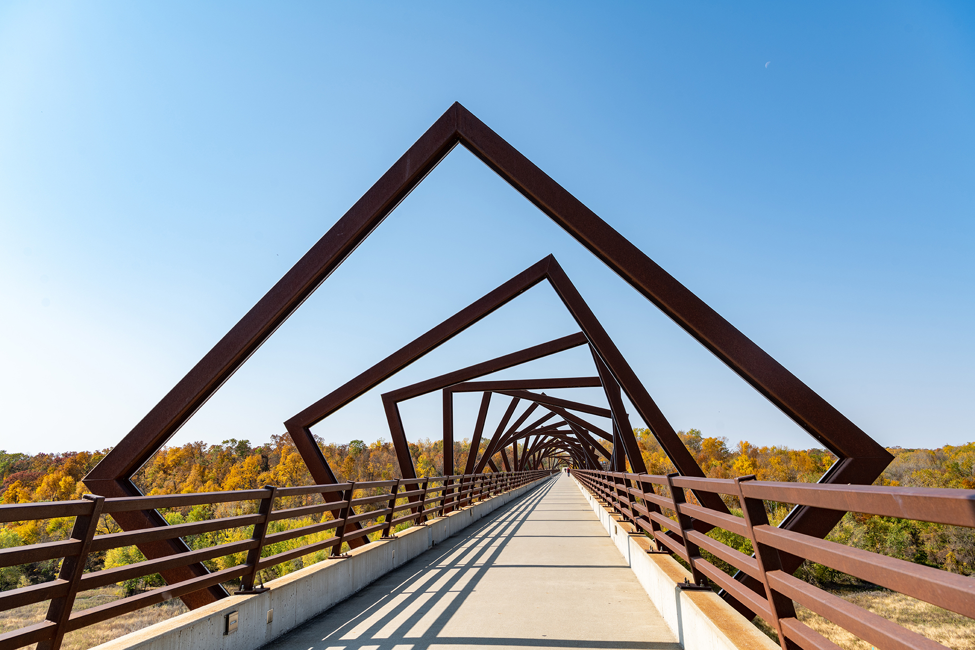 Image of local bridge in Iowa