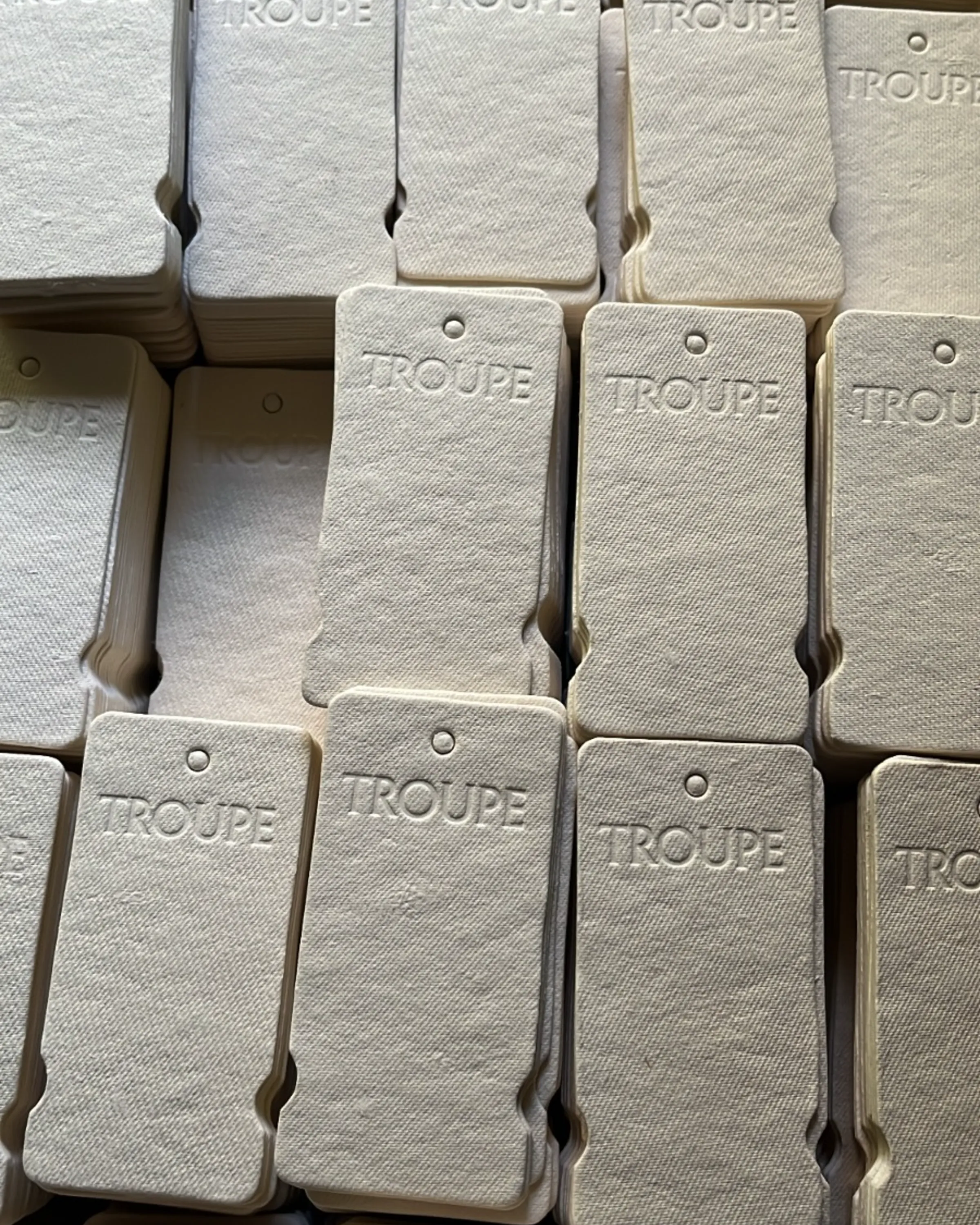 Tarjeta con relieve - Cosme