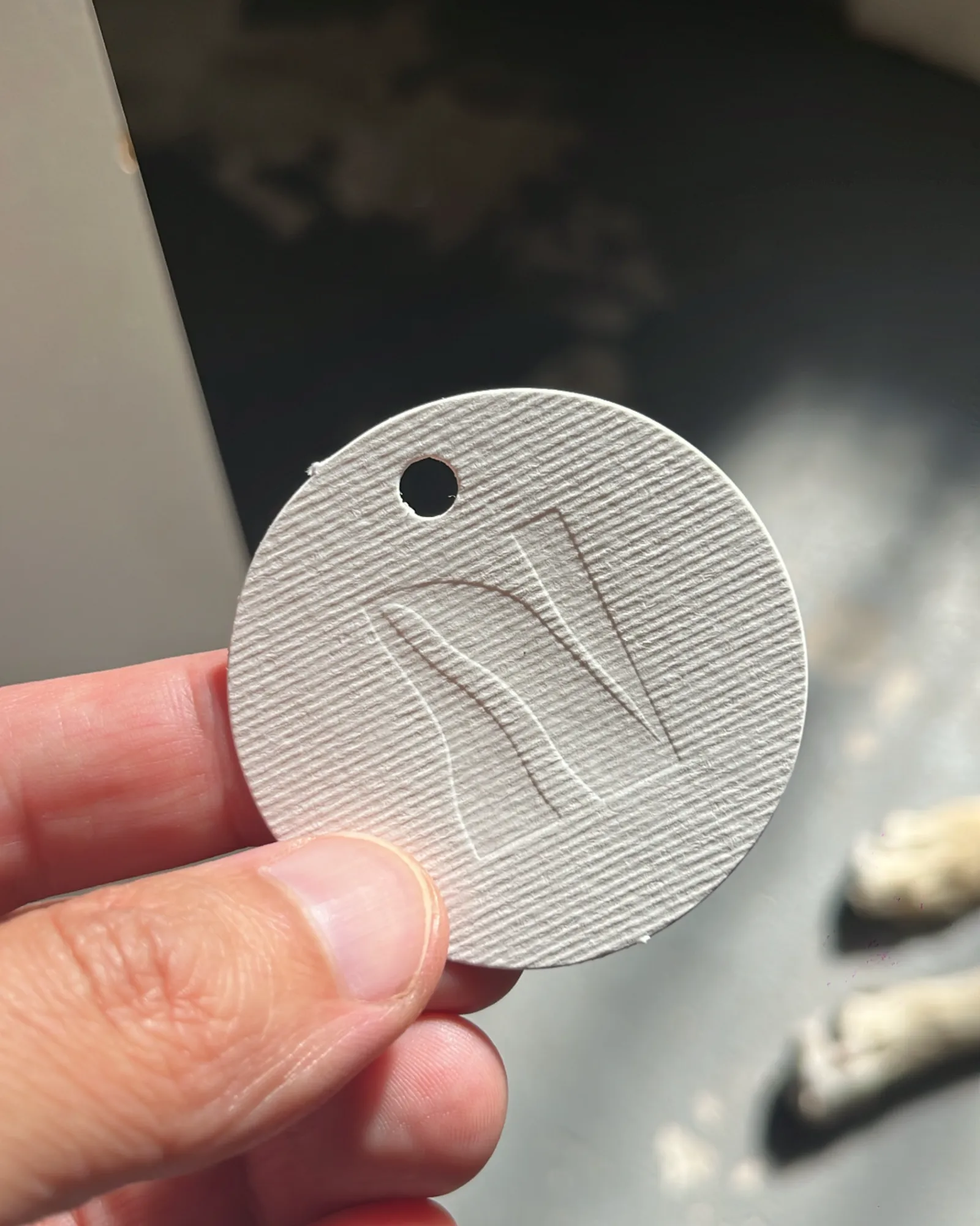 Tarjetas con relieve - Coffee Notes