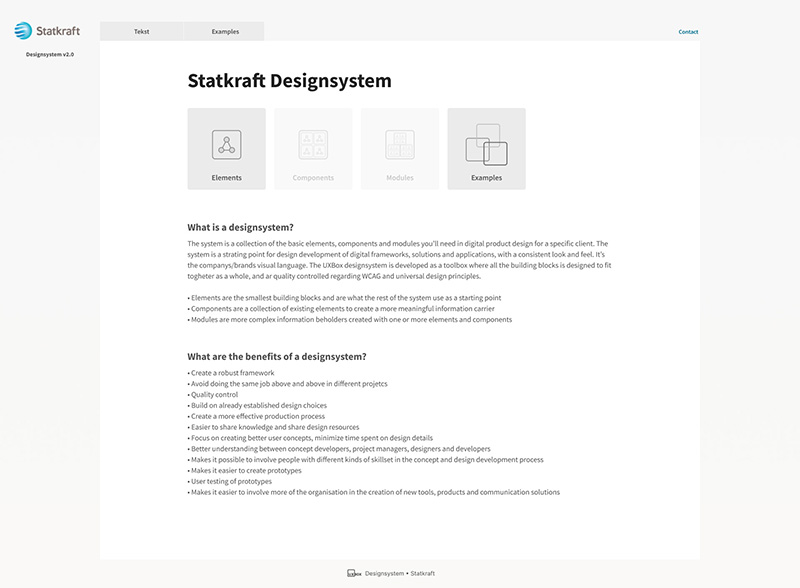 An example of design created by Solve Stjernvik Designreaktor for Statkraft